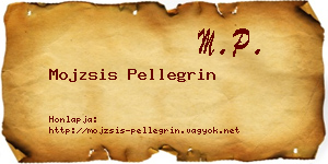 Mojzsis Pellegrin névjegykártya